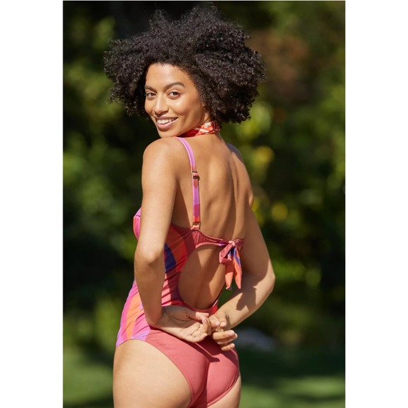 Farm Rio Geo One-Piece Swimsuit, Size Small - Picture 10 of 10